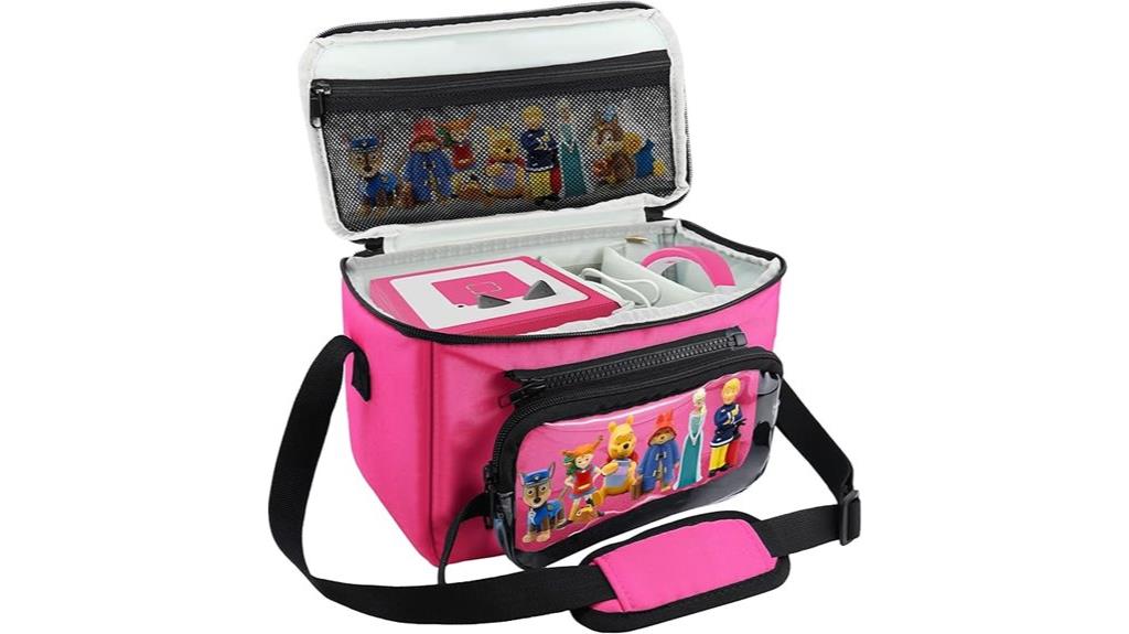 pink toniebox travel case