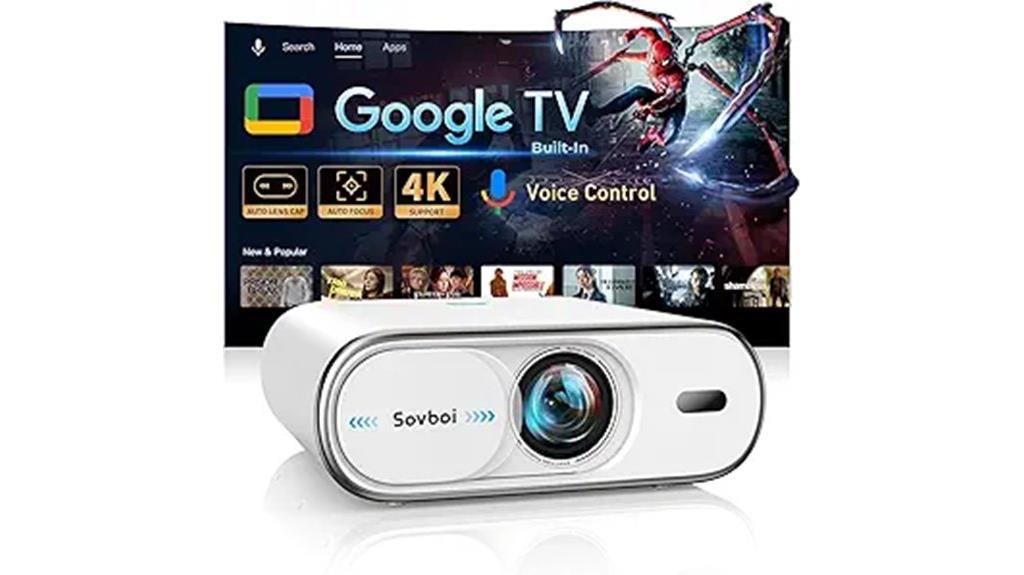 portable google tv projector