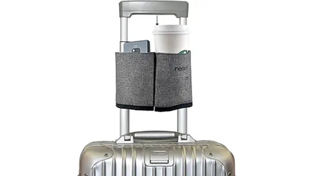 suitcase travel cup holder