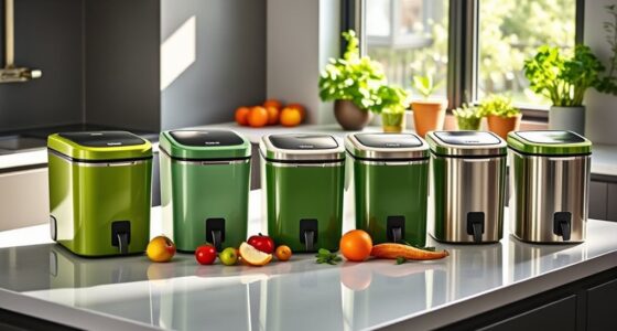 top kitchen electric compost bins