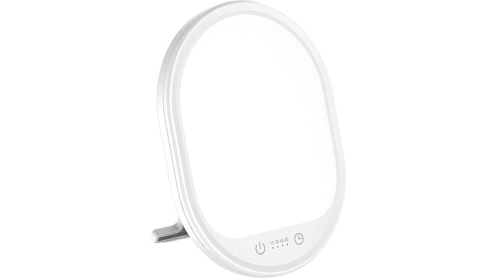 uv free light therapy lamp