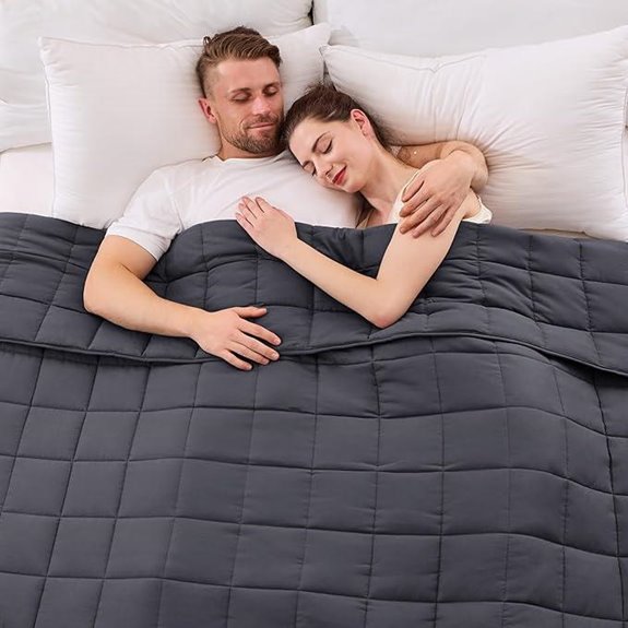 Yescool 20lb Weighted Cooling Blanket Queen Size