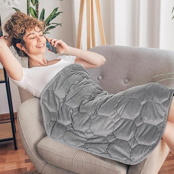 Topblan 7lb Weighted Lap Blanket for Adults