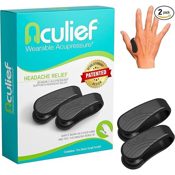 Aculief Acu Therapy Wearable Clips (Pack of 2)