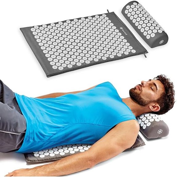 Gaiam Acupressure Mat & Pillow for Pain Relief
