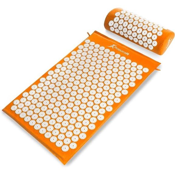 ProsourceFit Acupressure Mat & Pillow for Pain Relief
