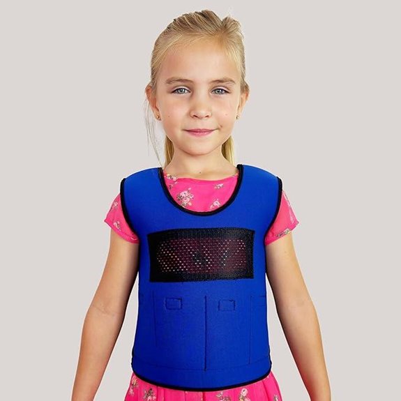 adjustable kids sensory vest