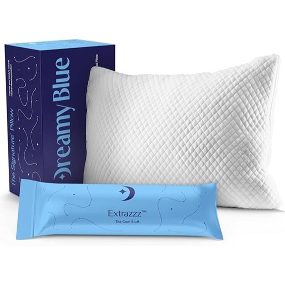 DreamyBlue Signature Pillow with Adjustable Loft