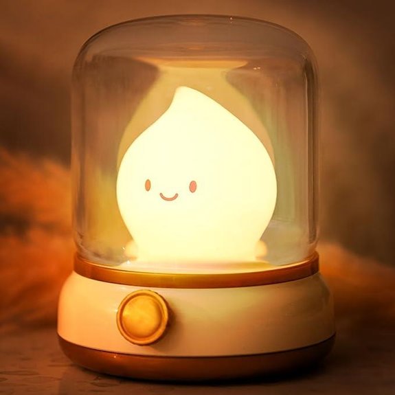 Rechargeable Dimmable Flameless LED Candle Lamp
