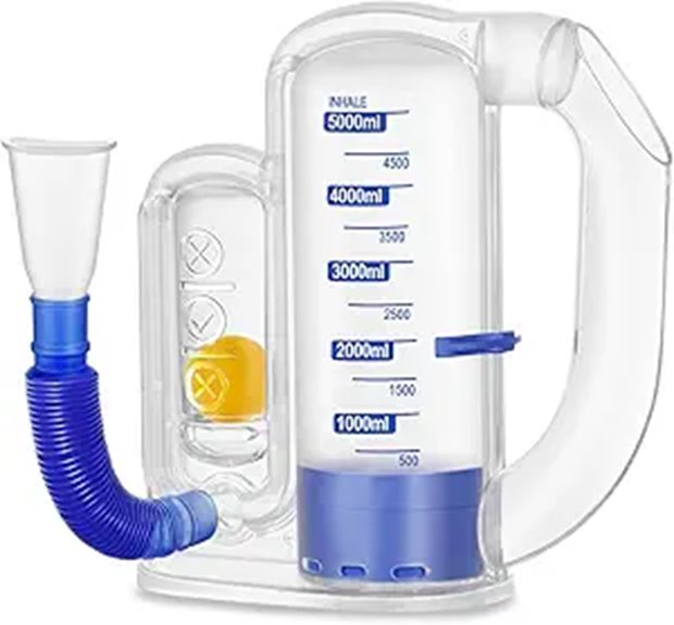 Incentive Spirometer for Adults with Flow Indicator