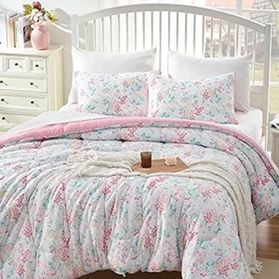 Sleep Zone Knitted Comforter Set Queen All-Season