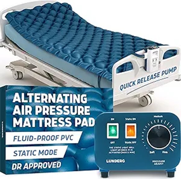 Lunderg Alternating Air Pressure Mattress with Pump