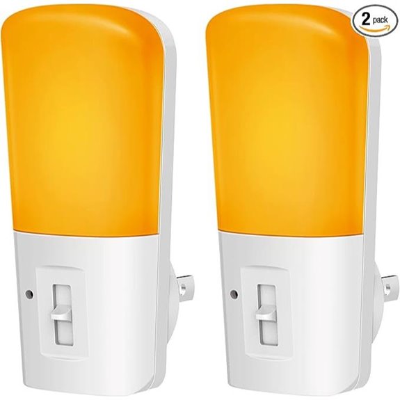 LOHAS Amber Dimmable Night Light 2-Pack
