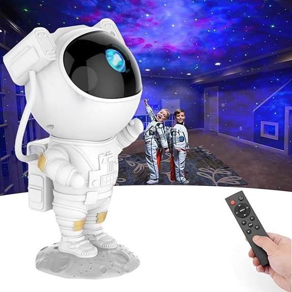 SFOUR Astronaut Galaxy Projector Night Light