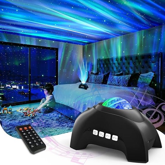 AIRIVO Aurora Projector with Music and Night Light