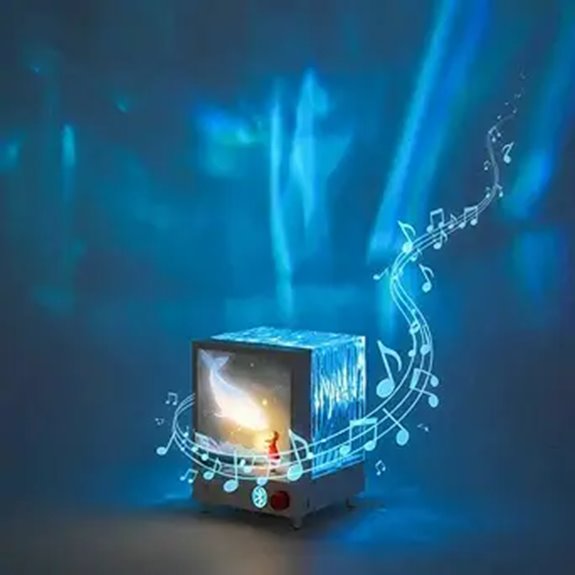 Northern Lights Projector with Bluetooth Speaker
