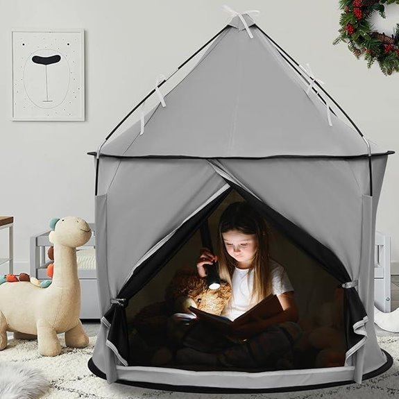 Sensory Tent for Kids with Autism and Fan Port