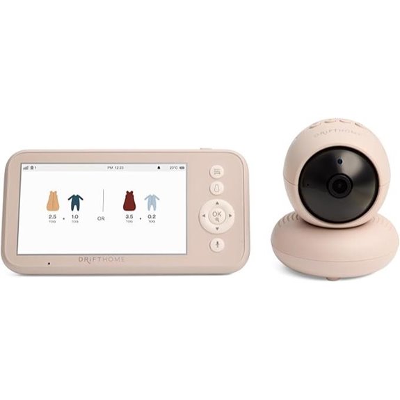 ergoPouch Drift Home Baby Monitor with Sleep Features