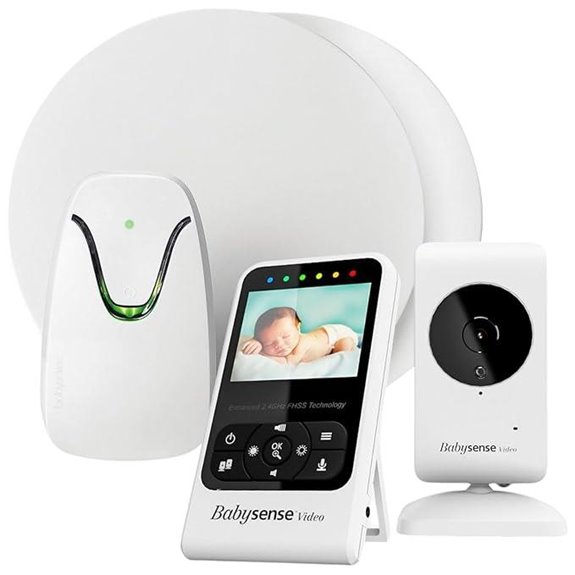 Babysense Video & Breathing Monitor with Sleep Pack