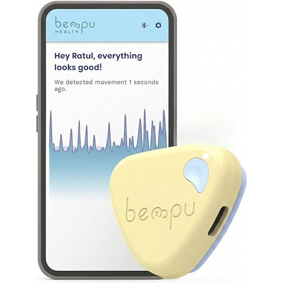 Baby Movement Monitor with Vibration & App Alerts