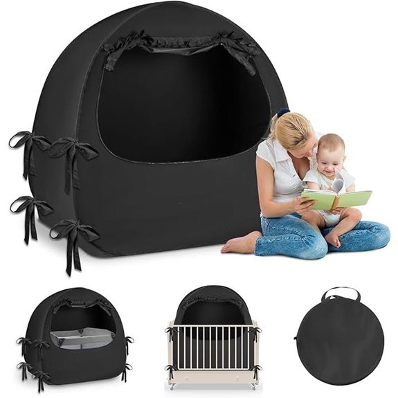 Blackout Tent for Pack N Play Baby Sleep Pod