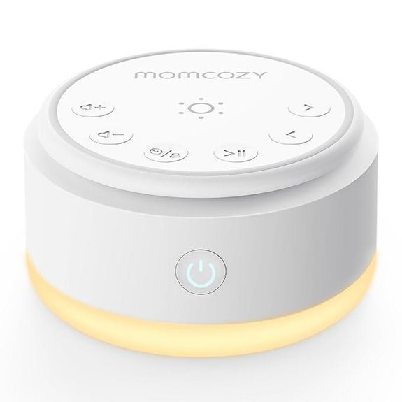 Momcozy Baby Sound Machine with Lights and Timer