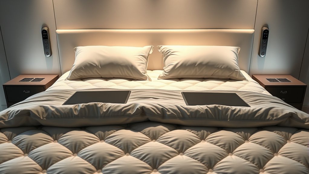 bed size and control