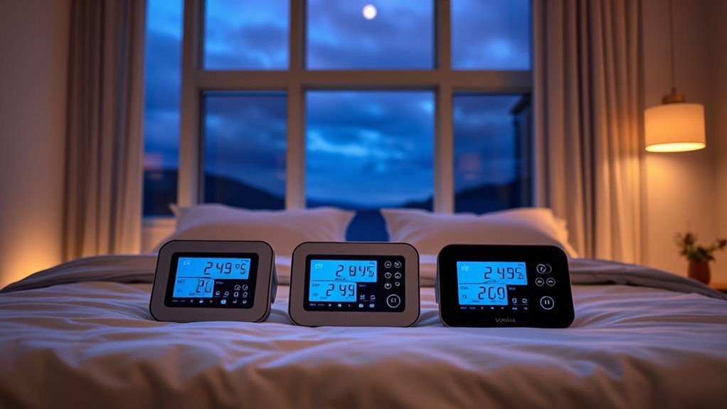 bed size and temperature range