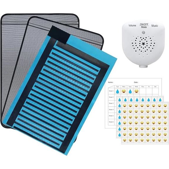 TNEQIU Bedwetting Alarm Pad with Music and Volume