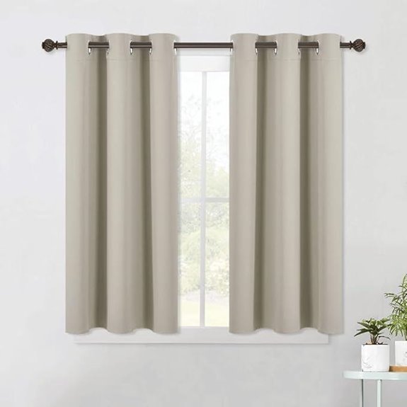 NICETOWN Blackout Curtains for Bedroom Privacy (2 Panels)