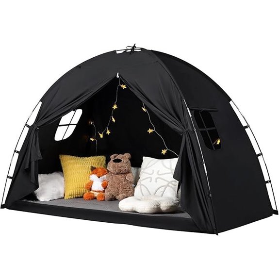 Twin Size Bed Tent with Blackout and Breathable Design