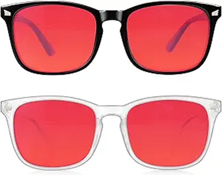 2-Pack Blue Light Blocking Sleep Glasses