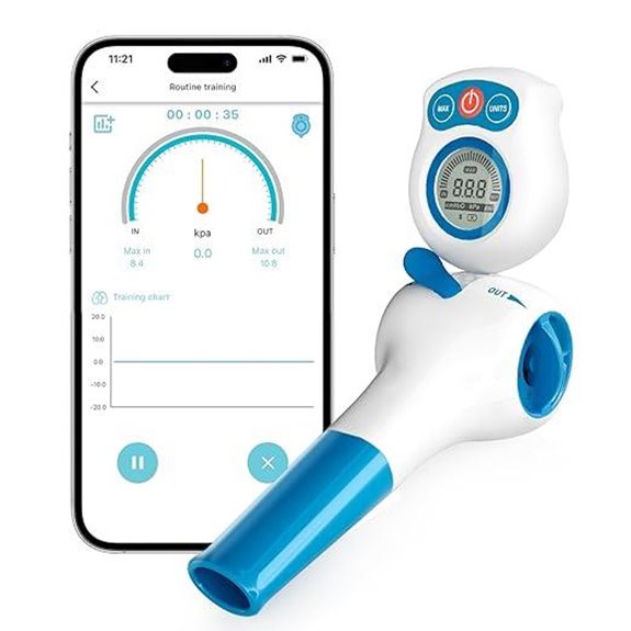Sonmol Breathing Exercise Device with App