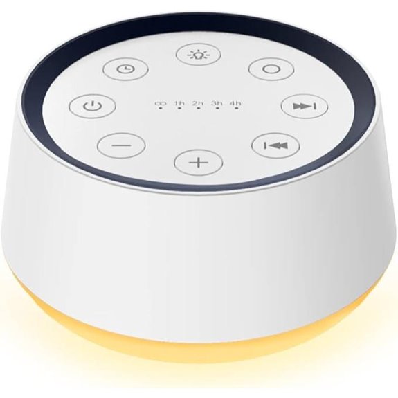 Brown Noise Sound Machine with Night Light