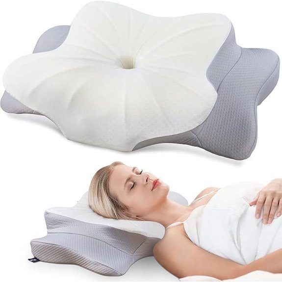 DONAMA Cervical Memory Foam Neck Support Pillow