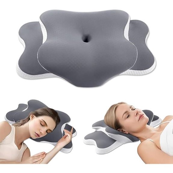 Ergo Cervical Memory Foam Pillow for Sleep Relief