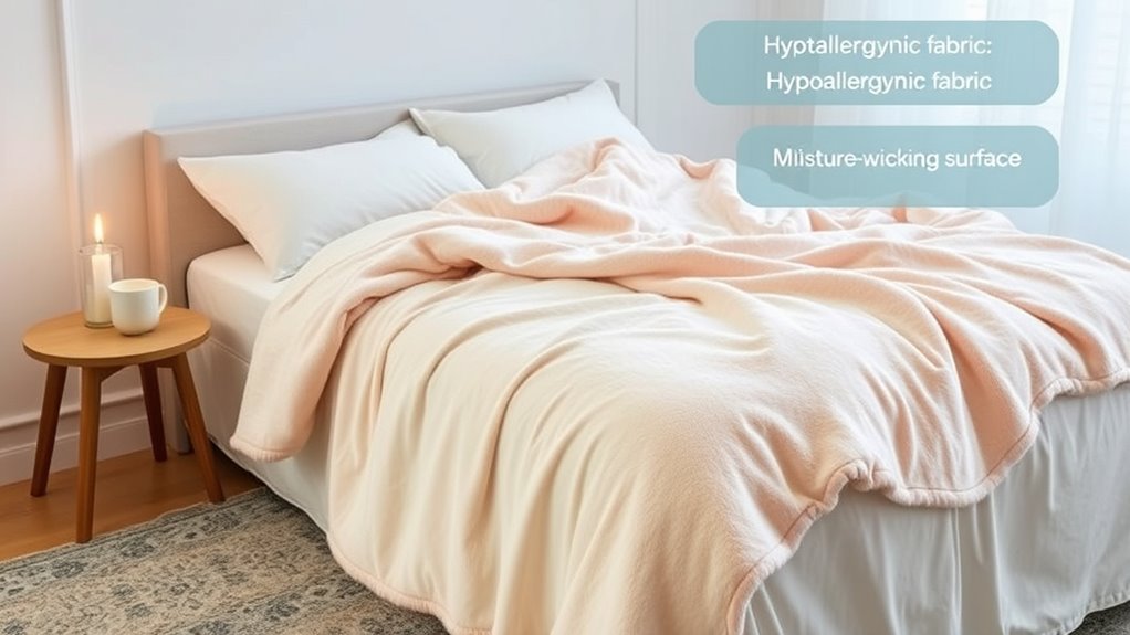 choosing comfortable anxiety blanket