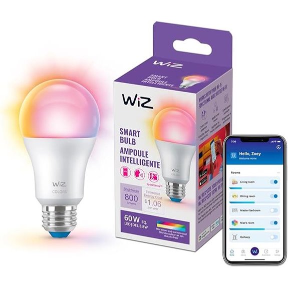 WiZ Color Smart Light Bulb with Motion & App Control