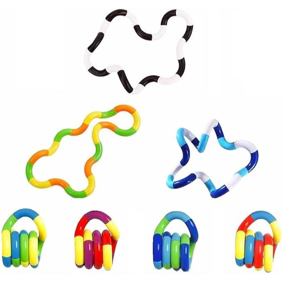 7PCS Multicolored Fidget Toys for Stress Relief