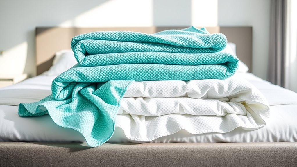 comfortable breathable cooling blanket