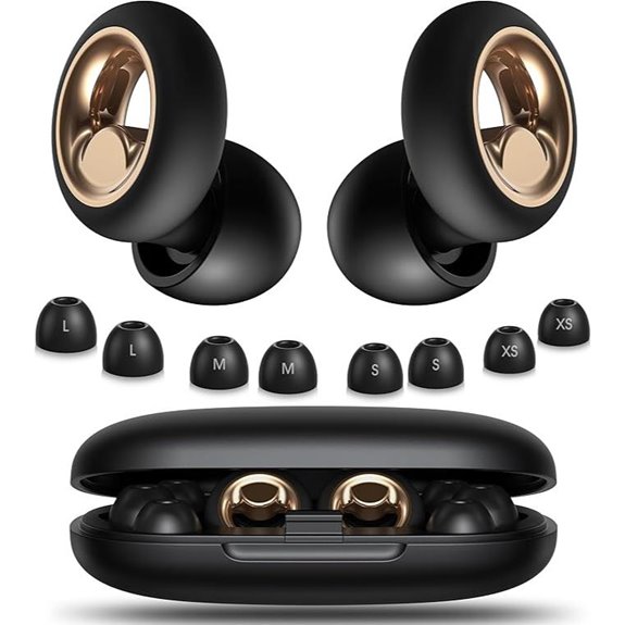 Noise Cancelling Sleeping Ear Plugs with Tips