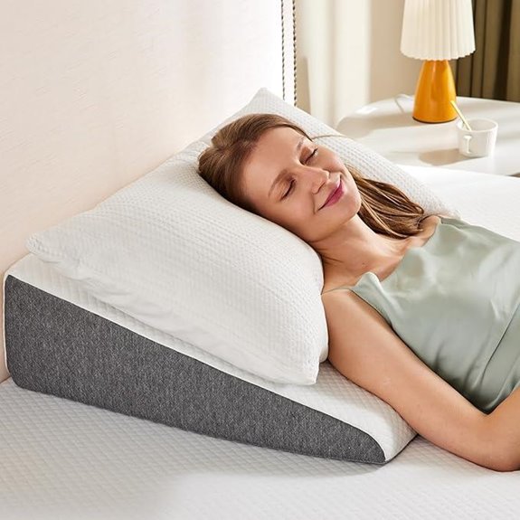 Sweetcrispy Wedge Pillow for Sleep & Pain Relief
