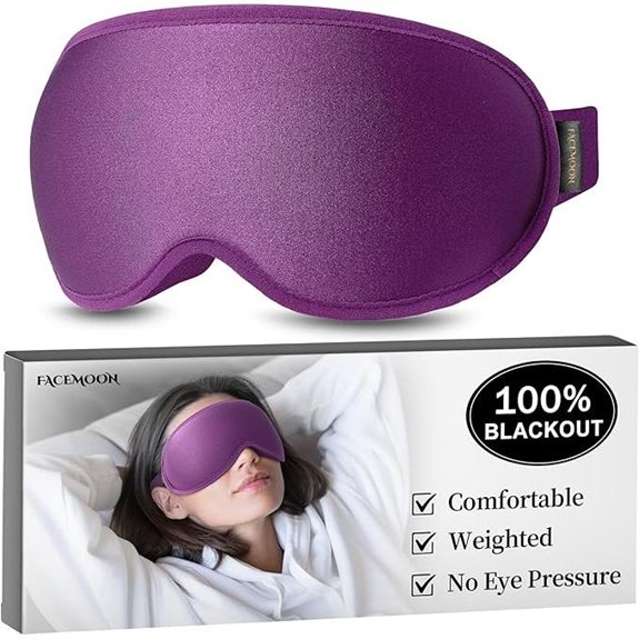 Weighted Sleep Mask for Deep Rest and Relaxation