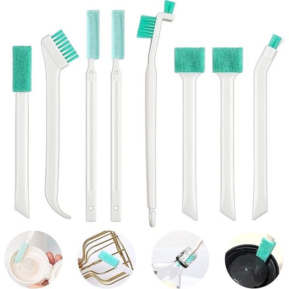 Small Cleaning Brushes Set for Tight Spaces