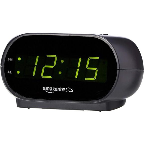 Amazon Basics Small Digital Alarm Clock