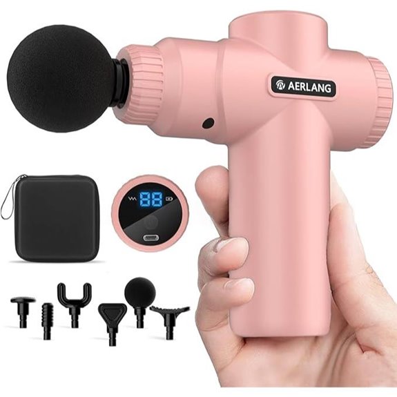 AERLANG Mini Massage Gun Portable Deep Tissue Massager