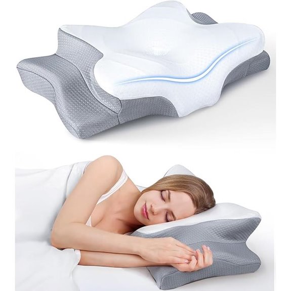 cooling orthopedic neck pillow