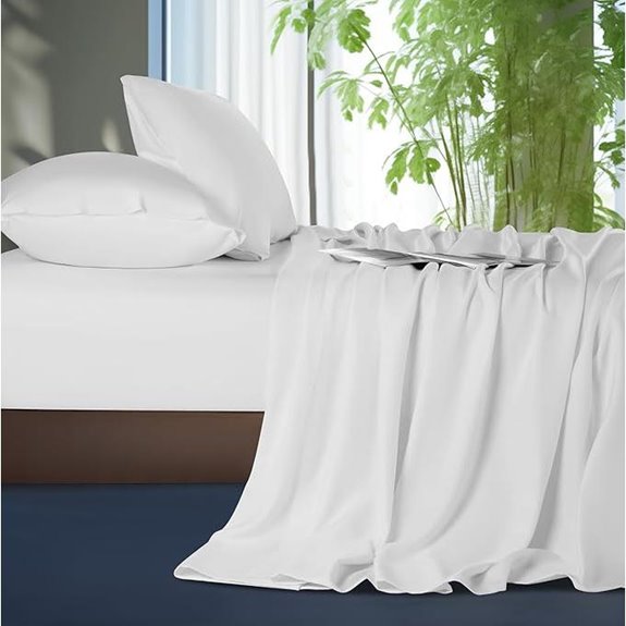 Shilucheng Tencel Sheets Set for Hot Sleepers