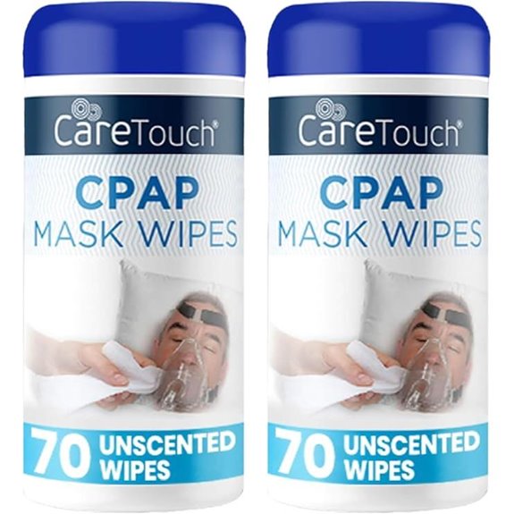 CareTouch CPAP Mask Wipes 140 Soft Cleaning Sheets