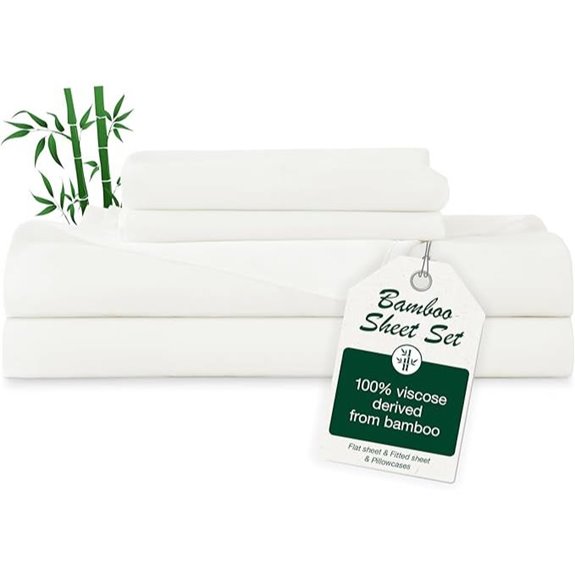 Love's Cabin Bamboo Full Sheet Set with Deep Pockets